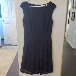 New York & Company Black Lace Mini Dress ( Up For Offers)